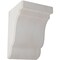 Ekena Millwork 5 1/4"W x 5"D x 7 1/2"H Bedford Wood Vintage Decor Bracket, Chalk Dust White BKTWD05X05X08BEWH - alternate 1